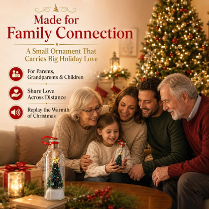 Voice of Christmas Recordable Tree Bottle