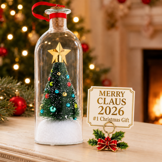 Voice of Christmas Recordable Tree Bottle