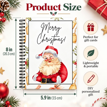 Merry Christmas Gift Card Holder Book